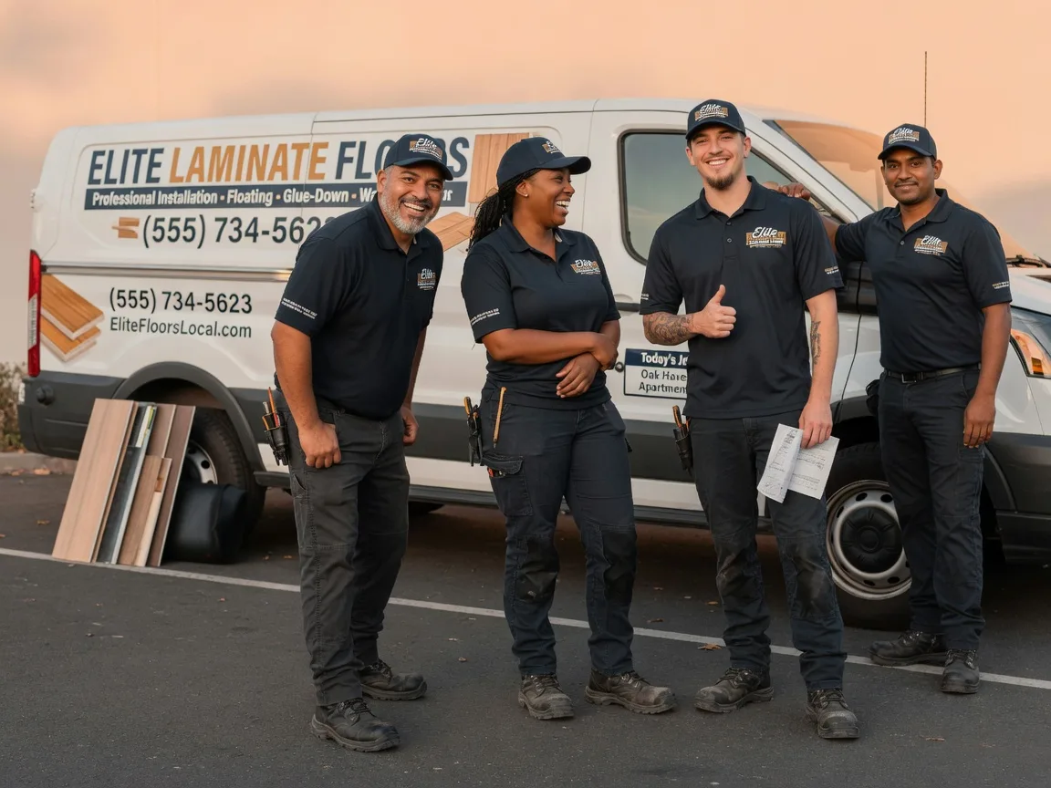 Laminate flooring installation company in Bridport, VT